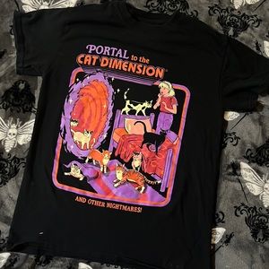 Steven Rhodes Portal to the Cat Dimension Shirt